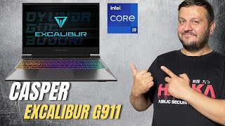 Casper Excalibur G911 Gaming Laptop İncelemesi [upl. by Ahseei]