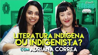 LITERATURA INDÍGENA OU LITERATURA INDIGENISTA  COM ADRIANA CORRÊA  DUETO LITERÁRIO [upl. by Ahsytal]