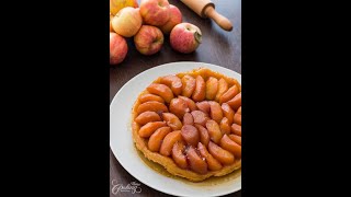 Tarte Tatin  French Apple Tart shorts [upl. by Sverre3]