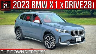 The 2023 BMW X1 xDrive28i Is An Appealing Boxy UrbanSized Luxury SUV [upl. by Kenon]