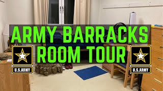 ARMY BARRACKS ROOM TOUR 2019  VILSECK GERMANY [upl. by Hiller]