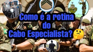 Saiba como é a rotina do Cabo Especialista EB😲 [upl. by Yht]