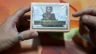 Legend Of The Five Rings  L5R  Phoenix Clan Starter  Emperor Edition  Unboxing [upl. by Ahsertal]