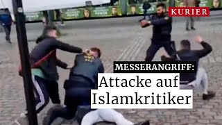 Angriff auf Islamkritiker in Mannheim [upl. by Oicinoid509]