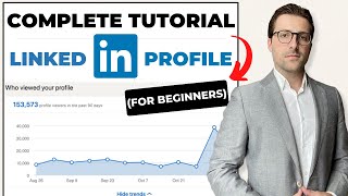 Create a PROFESSIONAL LinkedIn Profile 2024  For Beginners [upl. by Benedicta778]