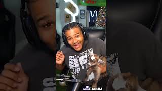 Fanum Freestyles With A Goat😂 [upl. by Nigen]