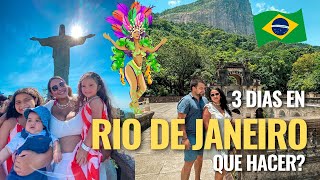 RÍO DE JANEIRO Mini Guía QUE HACER EN TRES DÍAS [upl. by Butcher]