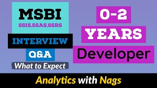 What to Expect in MSBI SSISSSASSSRS Interview  Questions amp Answers Topic  02 Years Experience [upl. by Nyliret975]