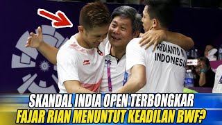 INDIA OPEN RICUH SKANDAL TAK WAJAR KEKALAHAN FAJAR RIAN JADI SOROTAN PANAS🔥 [upl. by Jemy740]