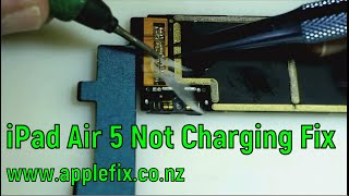 ipad air 4 A2316 Not charging  iPad Air 4 A2324 Charging Port Replacement  AppleFix New Zealand [upl. by Weissman991]