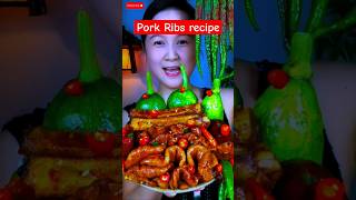 Pork ribs recipe 👑👑 pork porkribs shorts [upl. by Stannwood]