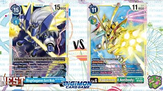 DIGIMON TCG FINAL local match 🇲🇽 MirageGaogamon Blue vs Rapidmon X Green  THE NEST [upl. by Osy]