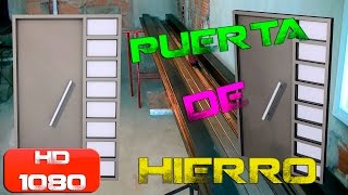 Puerta de hierro  Reinforced door  1 [upl. by Aiyotal712]