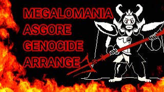 Undertale  Megalomania Asgore Genocide Fan Theme Chapter 2 Fan Project [upl. by Nomsed6]