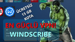 EN HIZLI VPN OLABİLİR WINDSCRIBE VPN İLE YASAKLARDAN KURTULUYORUZ ✊ [upl. by Eisle743]