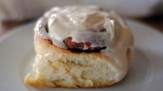 COPYCAT CINNABON RECIPE  How To Make Cinnamon Rolls With Cream Cheese Frosting  SyS [upl. by Ahsiret]