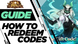 AFK Arena  How To Redeem Free Loot Codes [upl. by Ueihttam]