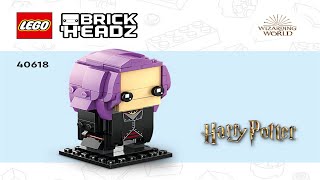 LEGO instructions  BrickHeadz  40618  Kingsley Shacklebolt amp Nymphadora Tonks Nymphadora Tonks [upl. by Featherstone]