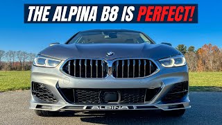 The PERFECT Car Does Exist 2022 BMW Alpina B8 Review [upl. by Hughmanick]