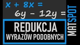 redukcja wyrazów podobnych klasa 7 [upl. by Aronoel]