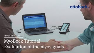 MyoBock  Evaluation of the myosignals tutorial  Ottobock [upl. by Akinna]