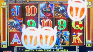 Ainsworth The Enforcer Jackpot Hand Pay 30 Bet [upl. by Retniw]