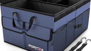 Fortem Trunk Organizer vehicles organization ad car [upl. by Etnovert]