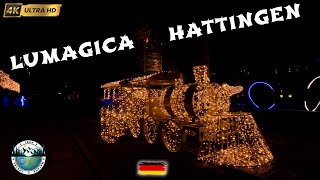 LUMAGICA Hattingen 2023  Lichtkunst und Industriekultur vereint auf der Henrichshütte [upl. by Neelon595]