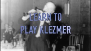 Learn to Play Klezmer Clarinet Lesson 1 The Krekht [upl. by Rolecnahc]