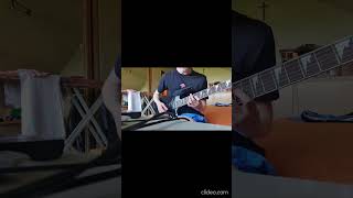 Intervals  Touch and Go  Guitar Solo cover [upl. by Akyssej]