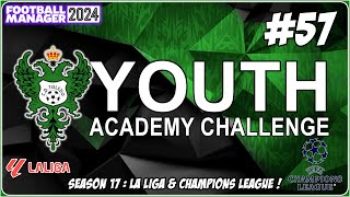 TACTICAL CHATS AND DIFFERENT APPROACH   SEASON SEVENTEEN  YOUTH ACADEMY CHALLENGE  FM24 Part 57 [upl. by Koller]