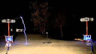 Tesla Coil Wireless Energy and Resonance Demonstration [upl. by Meldon505]