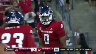 Instant Highlights Fresno State 48 New Mexico State 0 [upl. by Hanford944]