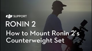 How to Mount Ronin 2s Counterweight Set [upl. by Griffiths]