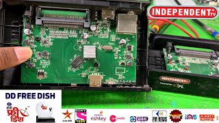 Independent Tv cover Free To Air DD Free Dish New Software New Channel update NK gx6605s v27 repair [upl. by Dorthea]