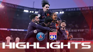 HIGHLIGHTS  PSG 41 LYON ⚽️ Beraldo Ramos [upl. by Ybbed]