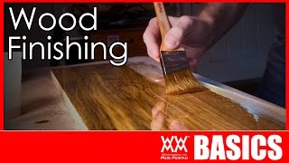 What Kind of Finish Should You Use  WOOD FINISHING BASICS [upl. by Edyak]