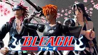 BLEACH Ichigo Renji Byakuya SHFIGUARTS Quickie Review [upl. by Genevieve]