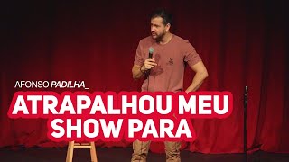 AFONSO PADILHA  ATRAPALHANDO O SHOW [upl. by Okoyk]