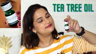 The Body Shop Tea Tree oil Review  How I use it [upl. by Lohcin]