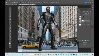 Change a Person Into a Statue in Photoshop 2024 [upl. by Oinotnaesoj368]