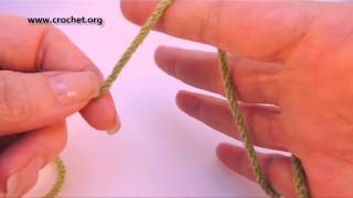 Learn to Crochet Getting Started Left Handed [upl. by Seta]