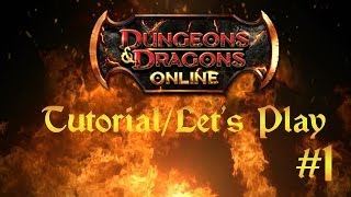 Dungeons and Dragons Online DDO TutorialLets PlayEpisode 1Character Creation [upl. by Groeg]