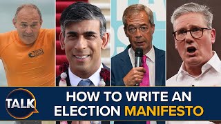 How To Write A General Election Manifesto Explained [upl. by Emelina]