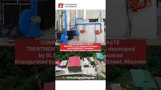 COMMON BIOMEDICAL WASTE TREATMENT PLANT designed amp developed by BL ENGINEERING biomedicalwaste [upl. by Yrmac]