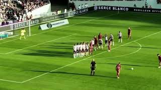 Paulo Dybala stunning Freekick vs Toulouse [upl. by Aihsat996]