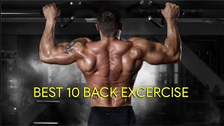 Top 10 back exercises  gym workout videos  gym backworkoutathomenoequipment viralvideo [upl. by Lancey]