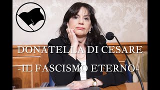 DI CESARE  quotIl fascismo eternoquot Roma aprile 2022 [upl. by Ahsac]