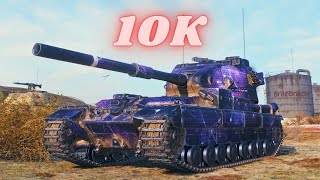 FV215b 183  10K Damage amp FV4005 10K Damage 9 Kills  World of Tanks wot [upl. by Dacy]