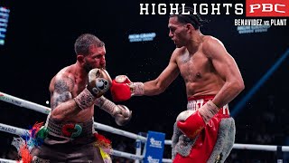 Benavidez vs Plant HIGHLIGHTS March 25 2023  PBC on Showtime PPV [upl. by Ambrosane]